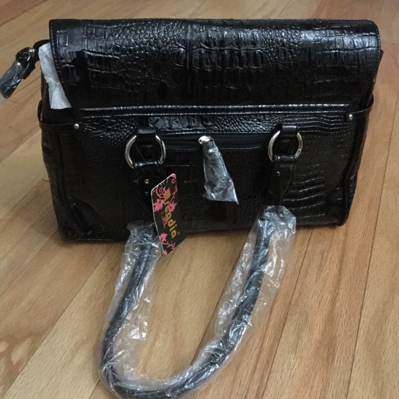 Arcadia U.S.A black purse - Picture 4 of 8